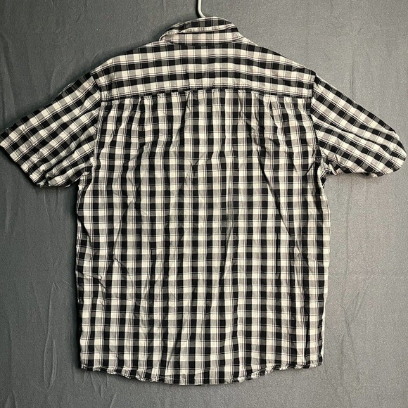 Carhartt Relaxed Fit Men Shirt Size Medium Blue Plaid Button Up Cotton Workwear. - Picture 5 of 7